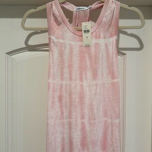 Anthropologie Redhaute Pink tie dye dress NWT